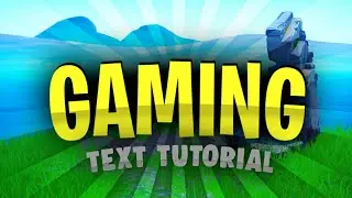 Gaming Text Tutorial On Photoshop For Beginners - By NastyWix