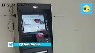 Police Caught Thief Red Handed Over Robbery In Axis Bank ATM | HYDNOW | 16-11-2021
