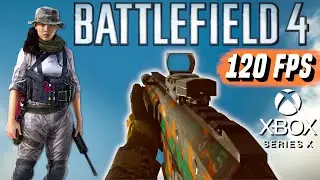 Battlefield 4 2022 XBOX Series X 120 FPS Multiplayer Gameplay (Upscaled to 4K)