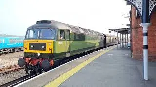 Lsl 47810 tnt 57311 on 5Z36 at Eastleigh Train Station 18/08/24.