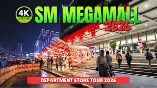 SM Megamall NIGHT + CNY Decorations 2026 Tour!