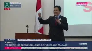 11 12 2025 C8 N DIRECTO CARLOS ESPA DE SI CREO PROMETE CERRAR BRECHA DE AGUA