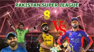 PSL Season 8 | Pakistan Super League | Lahore vs Multan | Peshawar Zalmi v Karachi Kings | Amir