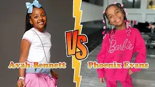 Avah Bennett VS Phoenix Evans Transformation 🌈 MiniToStar From Baby To 2025