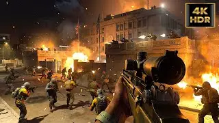 Assault on the US Embassy | ULTRA Realistic Graphics | 4K HDR 60FPS | Call of Duty