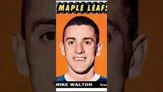 Mike Walton Toronto Maple Leafs 1965-66 Topps 86 NHL Hockey Card #mapleleafs  #hockeycards
