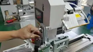 Customized sticker labeling machinery flag type labeler
