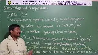 Excellence in Residential PU Science Across Karnataka 07  Biotechnology and Its Applications