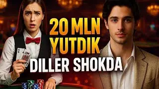 BLACKJACK 20MLN YUTDIM DILLER SHOKDA BOLLA | OBUNA BOLILA