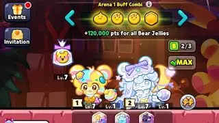 Cookie Run Ovenbreak: Guild Run(Little Snowman) Arena 1 1,275M+