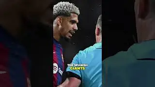 Will Ronald Araujo Leave Barcelona? Latest Transfer Rumors #shortsviral #barcelona #shorts #football