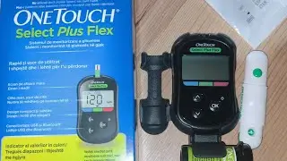 One Touch Select Plus Flex Glucometer. Instructions for use. Accurate result!