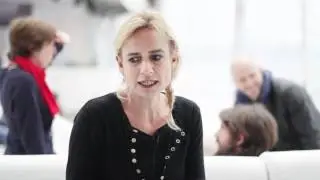 Sandrine Bonnaire, entretien post-it (Cannes 2012)