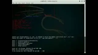 v3n0m Scanner (Kali Linux)