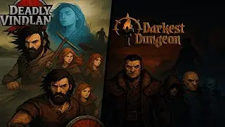 Playing Dead In Vinland & Darkest Dungeon II  Gameplay No Commentary