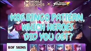 KOF 2022 Bingo Pattern! Which Heroes Did You Get?