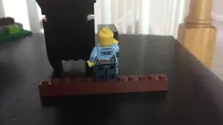 Stop Motion - Lego - Dog house destroyed