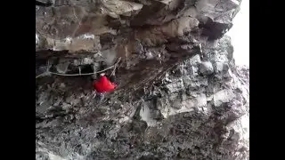 Regan McCaffery climbing 