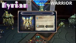 World of Warcraft Shadowlands Warrior Kyrian covenant abilities and armour