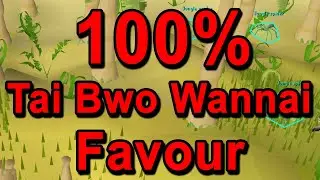 Tai Bwo Wannai Favor Guide + FASTEST Trading Sticks Method  |  OSRS