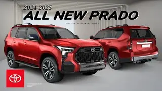 ALL NEW TOYOTA LAND CRUISER PRADO 2024-2025? REDESIGN | Digimods DESIGN |
