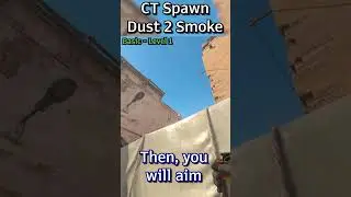 Dust 2 Smokes - CT Spawn from Mid Smoke #cs2 #cs2tips #regentxd #cs2nades