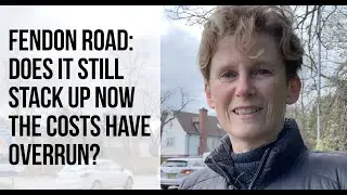 Sam Davies on the Fendon Road Roundabout costs