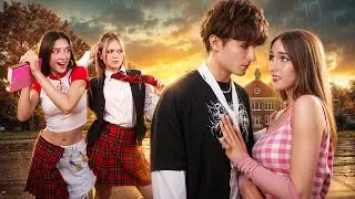¡Mi Enamorado Me Protege en la Escuela! Chica Tierna Sufre Acoso Escolar
