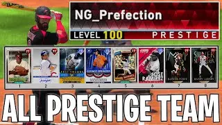 HE IS MAX LEVEL in MLB The Show 20! ALL PRESTIGE XP REWARD TEAM!