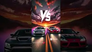 Dodge Charger Vs Supra #charger #supra #dodge #challenger #mushtang #lamborghini #lambo #automobile