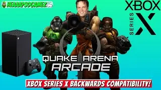 Впечатления от обратной совместимости Quake Arena Arcade с Xbox Series X!