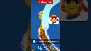 WORMS ZONE iO PRO FUN 😀 BIG SNAKE #shortsfeed #SHROTS #WORMSZONEIO #BIGSNAKEGAME #SNACKGAME3D #viral