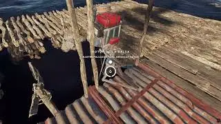 Stranded Deep D&iacute;a/Day 12 - Probamos el motor en la balsa./We tested the engine on the raft.