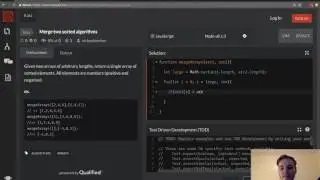 [Coding Interview Practice #1] - MERGE SORTED ARRAYS