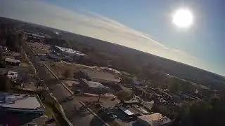 Drone footage from Walmart parking lot. (Holy stone hs360s)