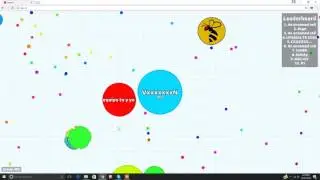 Agario TOP TEN!