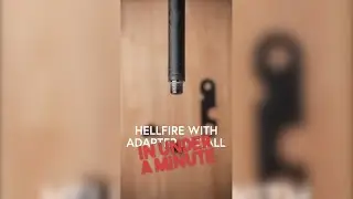 Hellfire Muzzle Brake Install IN UNDER A MINUTE #shorts