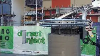 Aquacutter 750v and Circular Pile Trimming Unit - Hydro-demolition of concrete pile trial 1