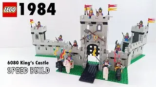 LEGO King's Castle (Lion Knights) - 6080 Speed Build - Castle / Legoland
