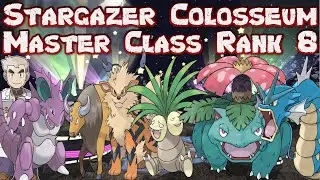 Pokemon Battle Revolution, эпизод 145, R2, Stargazer Colosseum, финал мастер-класса, 8-й ранг!