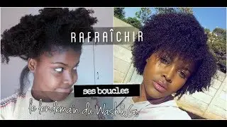✨Voici comment rafraîchir son wash and go le lendemain ✨