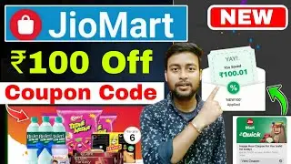 Jiomart Coupon Code Today | Jiomart 100 off coupon | Jiomart 100 Free Shopping | Jiomart offer today