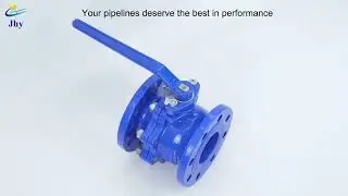 How Does This Valve Work?---Cast iron ball valve#factoryproducts #ballvalve