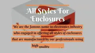 Custom Enclosure Manufacturer   Toolless Plastic Solution