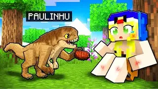 JOGANDO como BEB&Ecirc; D-REX no Minecraft
