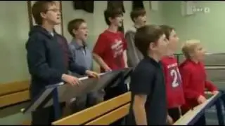 Auftakt zum Neujahrskonzert 2012 (ORF2)  Wiener Sängerknaben