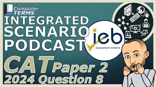 CAT | Интегрированный сценарий | 12 класс | IEB, экзаменационная работа 2, 2024 г. | Вопрос 8 | П...