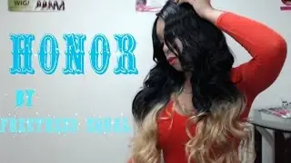Freetress Equal Synthetic Hair Invisible L Part Wig - HONOR --/WIGTYPES.COM REVIEW