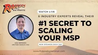 Vector Choice CSO Jon DePerro Shares His #1 Secret To Scaling Your MSP