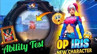 NEW CHARACTER IRIS COMPLETE ABILITY TEST - GARENA FREE FIRE
